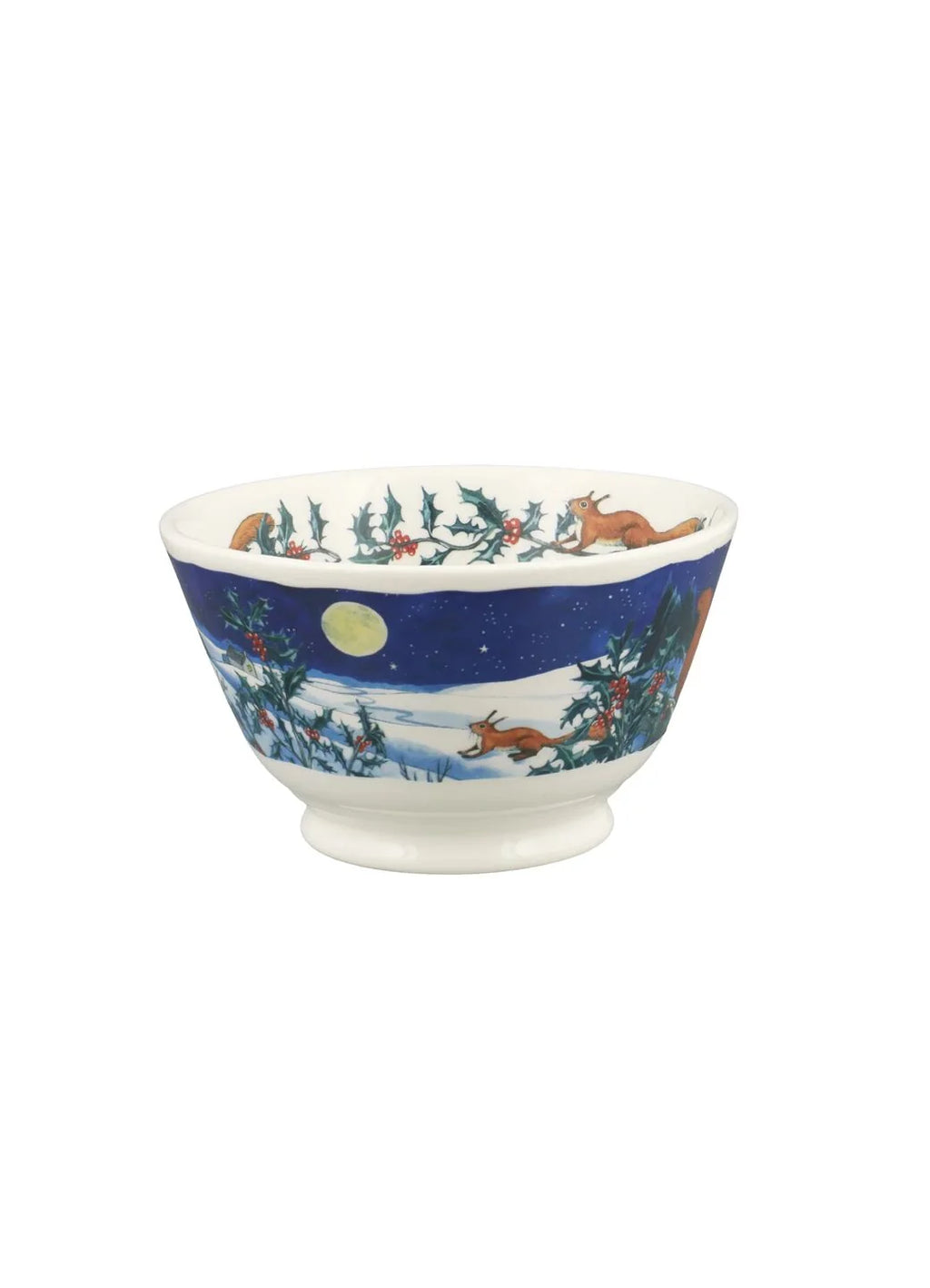 Emma Bridgewater Midnight Squirrel Small Old Bowl