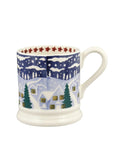 Emma Bridgewater Christmas Icons Winter Village 1/2 Pint Mug