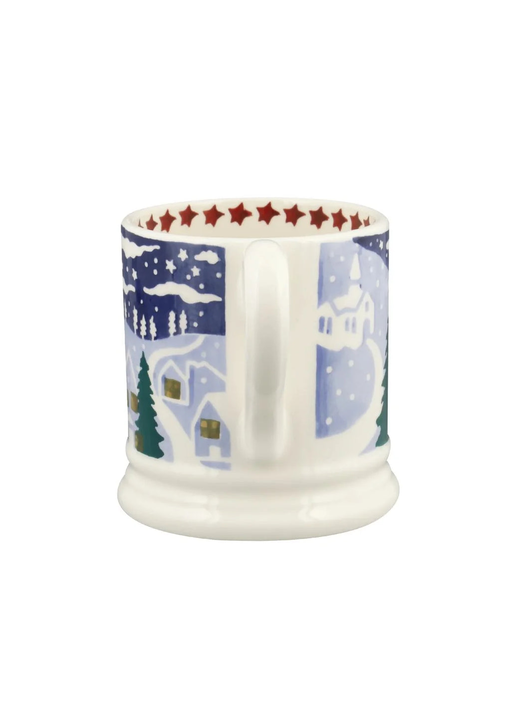 Emma Bridgewater Christmas Icons Winter Village 1/2 Pint Mug