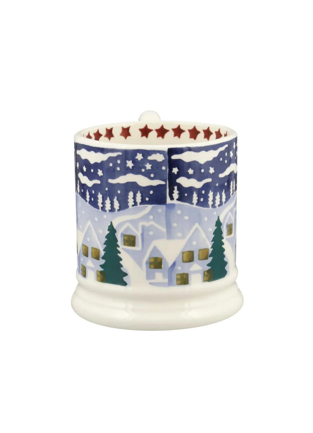 Emma Bridgewater Christmas Icons Winter Village 1/2 Pint Mug