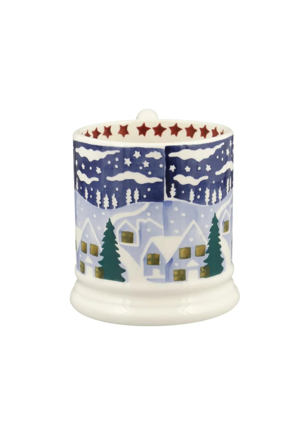Emma Bridgewater Christmas Icons Winter Village 1/2 Pint Mug