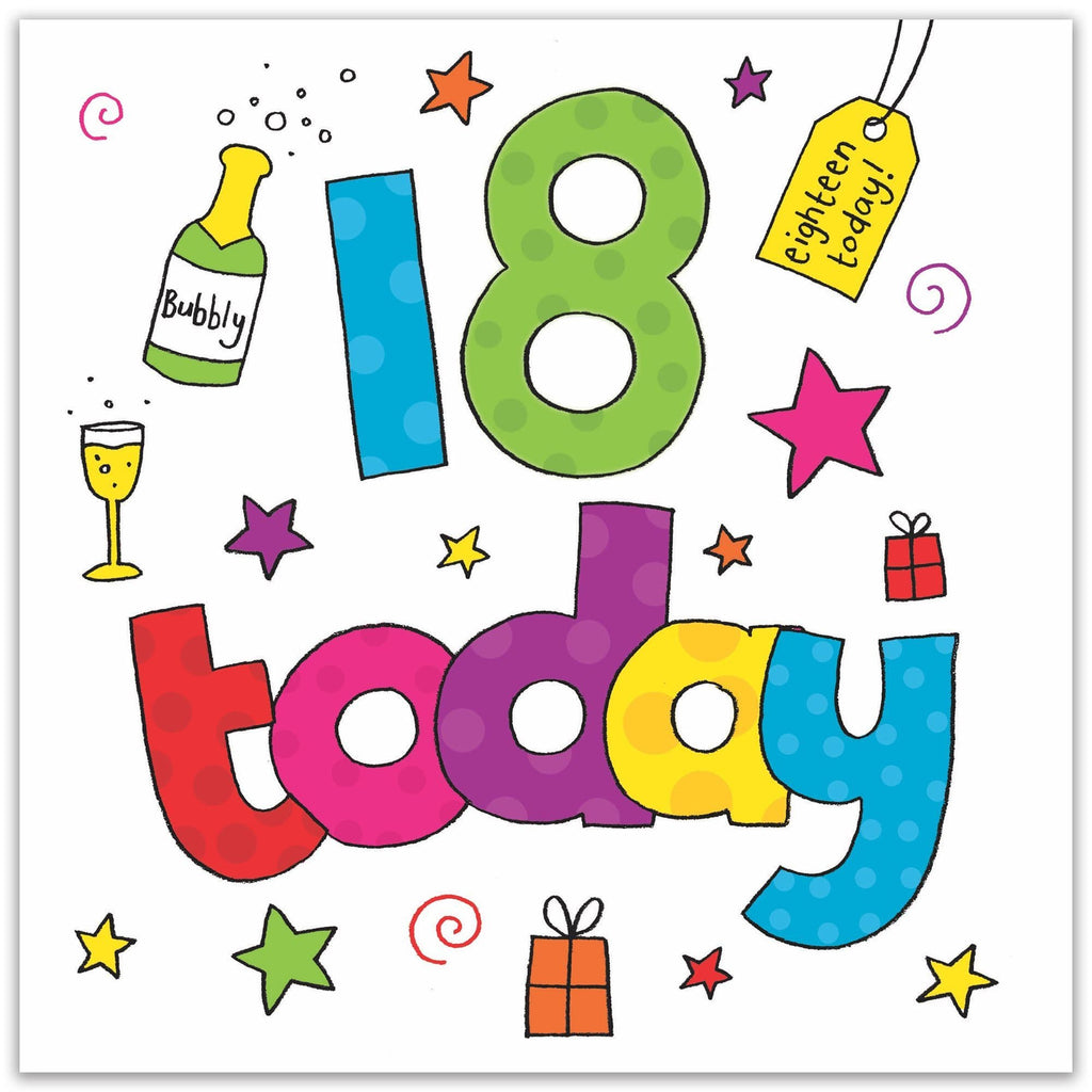 Age 18 Birthday Card