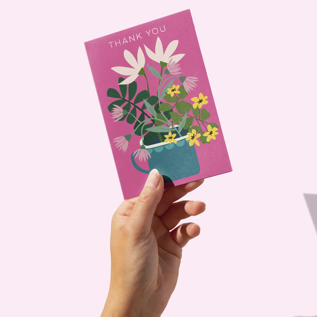 Thank You Card - Floral