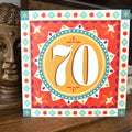 70th - Birthday Card