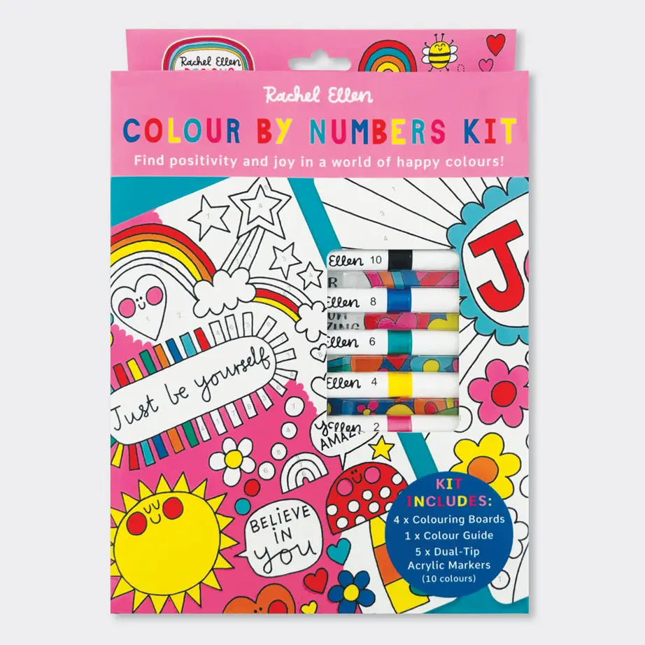 Colour by Numbers Kit - Just Be Yourself