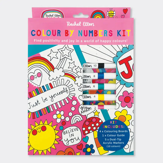 Colour by Numbers Kit - Just Be Yourself