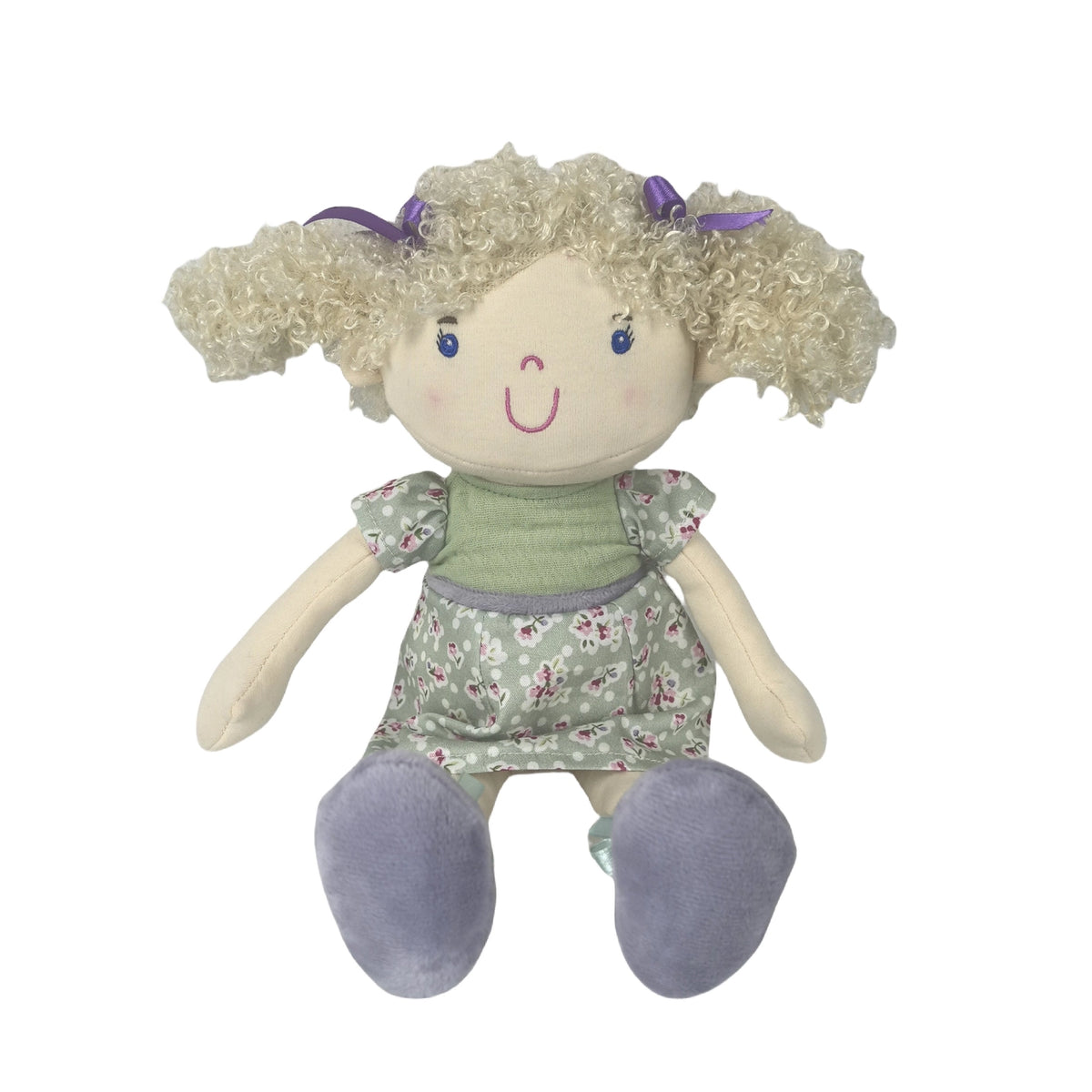 Rag Dolls (30cm - Pastels) - Violet, Lavender and Rosemary