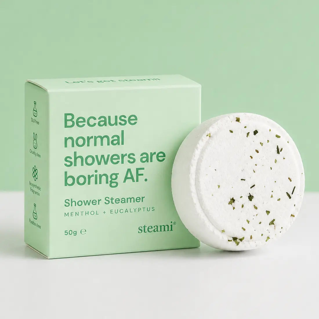 Shower Steamer | Shower Bomb | Shower Fizzer | Shower Melt