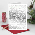 When Robins Appear Remembrance Christmas Card - Wordy Card