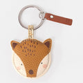 Fox Face Novelty Keyring / Bag Charm