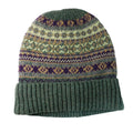 Sage Green Fleece Lined Fairisle Hat