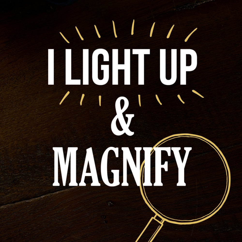 Light Up Menu Magnifier - Wine