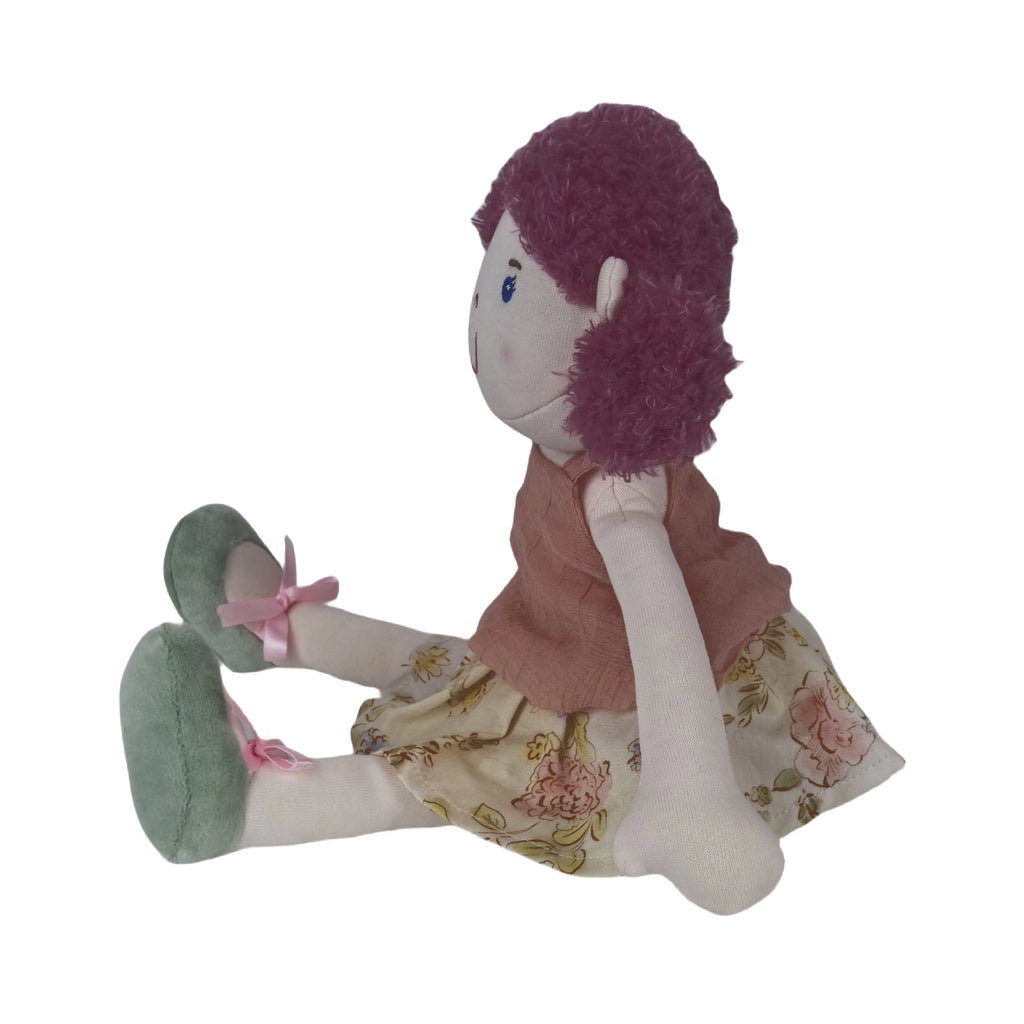 Rag Dolls (30cm - Pastels) - Violet, Lavender and Rosemary