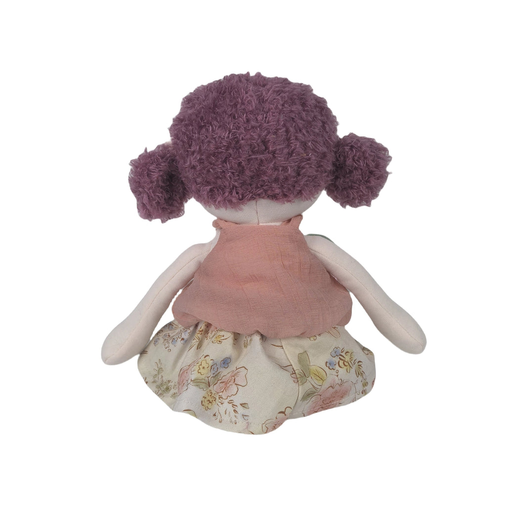 Rag Dolls (30cm - Pastels) - Violet, Lavender and Rosemary