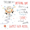 Large Wedding Day Card
