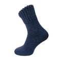 Gemjar Blue thick wool blend socks - UK 7-11