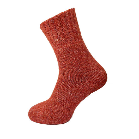 Gemjar Rust Thick Wool Blend Socks 8 to 12
