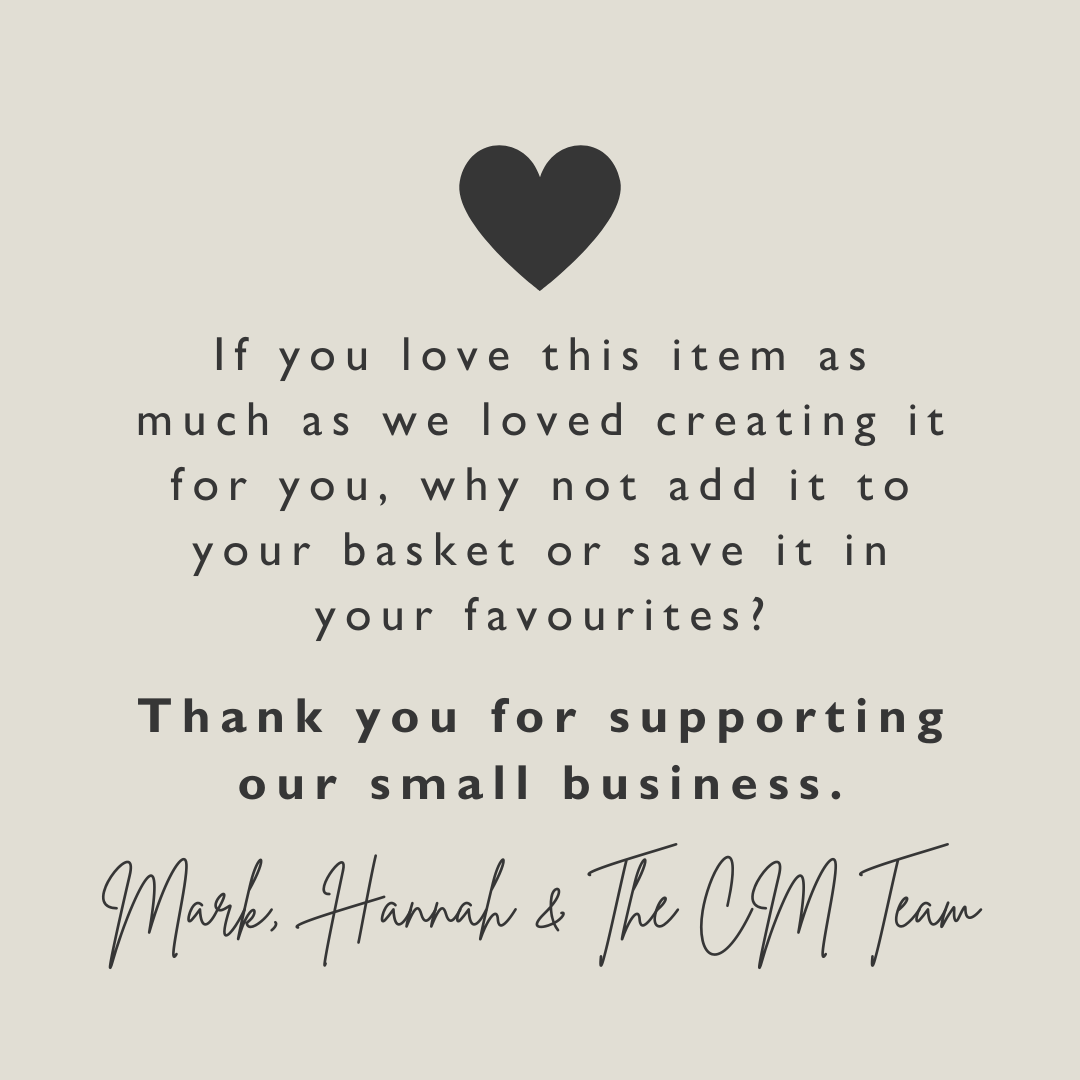 Best Friend Card, Typographic Word Cloud Design