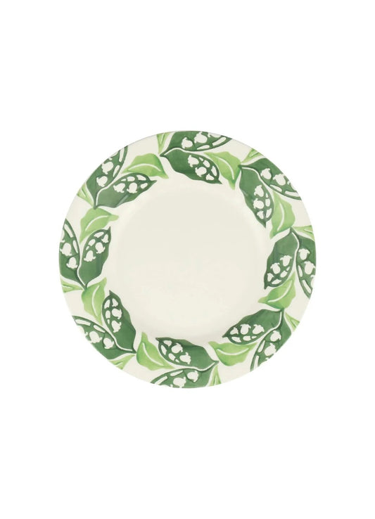 Emma Bridgewater Lily of the Valley Medium Dinner Plate 8.5 inch