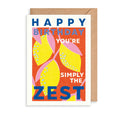 Planted Zest Lemons Birthday Card