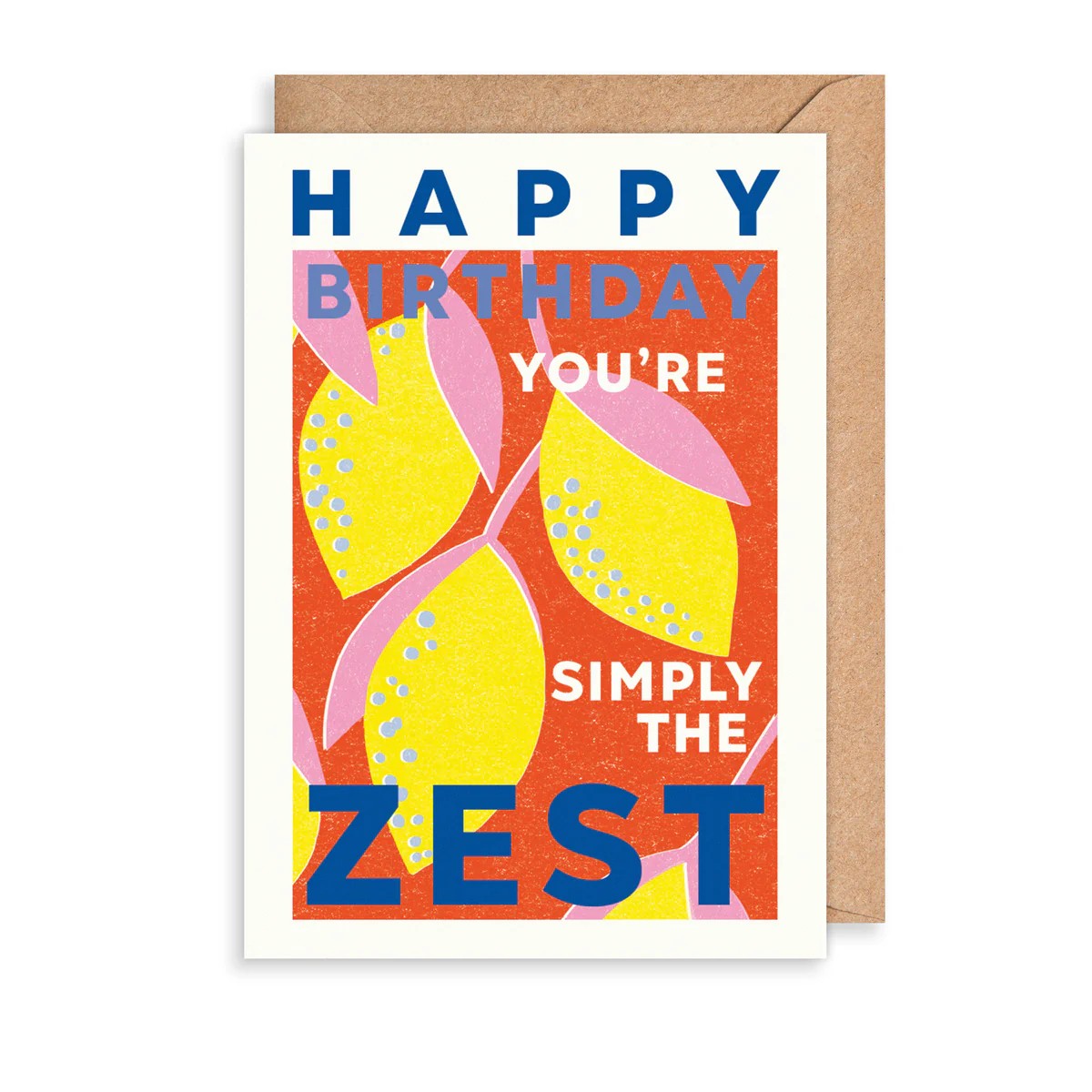 Planted Zest Lemons Birthday Card