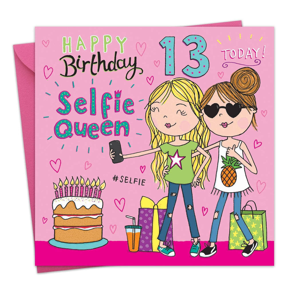 13th Birthday Card - Girls Birthday Card