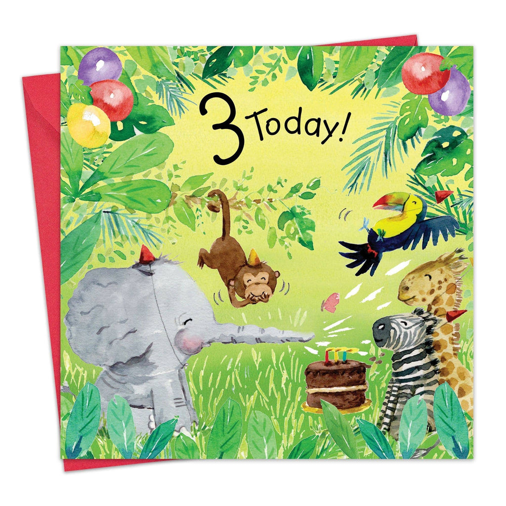 Age 3 Birthday Card