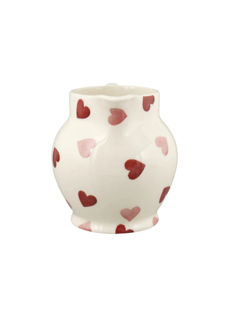 Emma Bridgewater Pink Hearts 1/2 Pint Jug