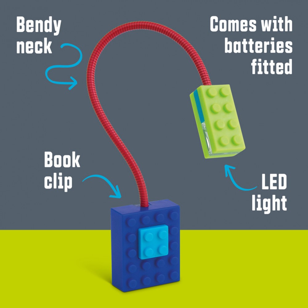 Blocky Book Light - Blue/Green