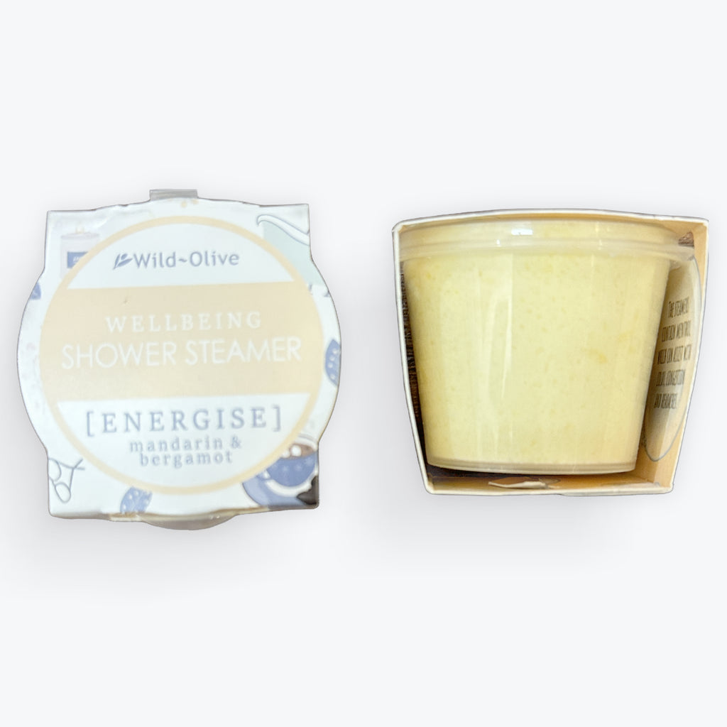 Shower Steamer Pod -Manderine & Bergamot