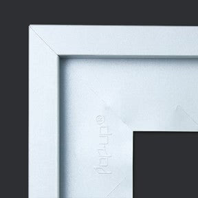 Pop-Up Picture Frame - Customisable Cut-to-Size Wall Frame |15-30cm - Silver