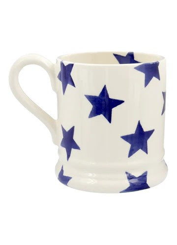 Emma Bridgewater Blue Star Half Pint Mug