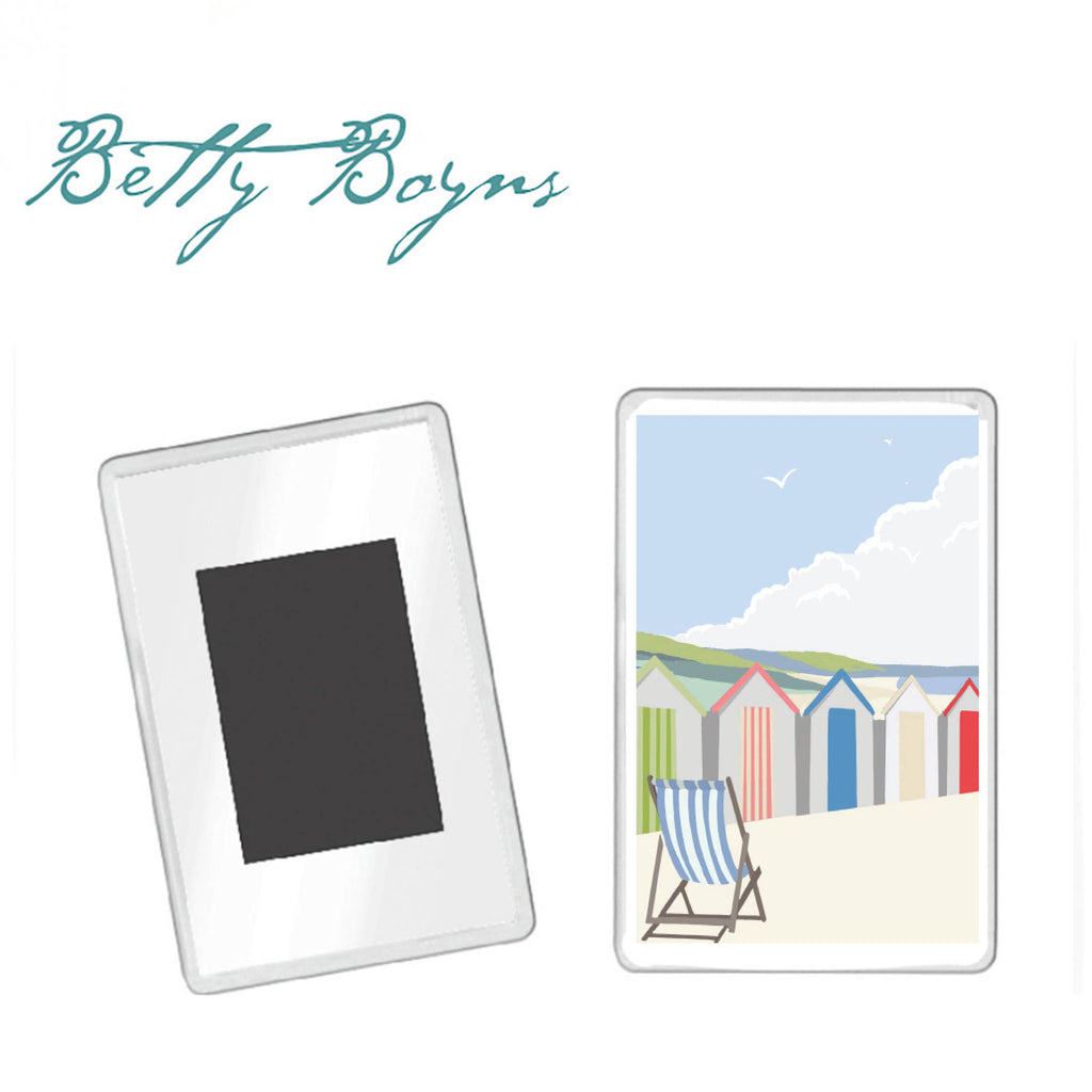 Budleigh Salterton Fridge Magnet - various styles