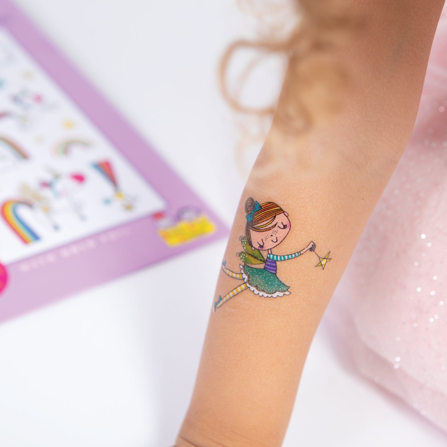 Children's Fairy Friends Temporary tattoo