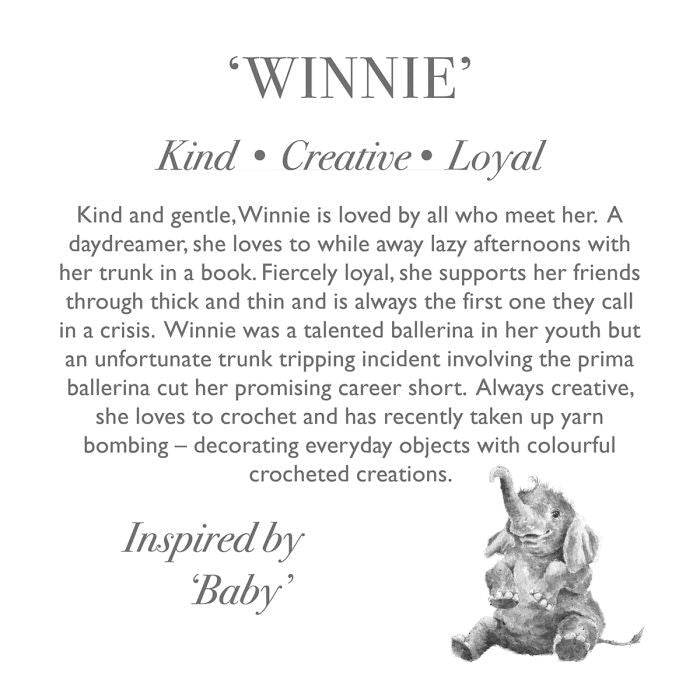 WINNIE - Wrendale Elephant