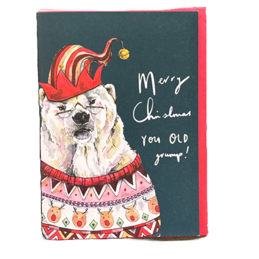 Merry Christmas Old Grump Card