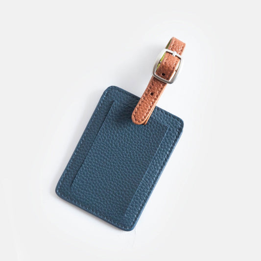Navy / Black Luggage Tag - Caroline Gardner