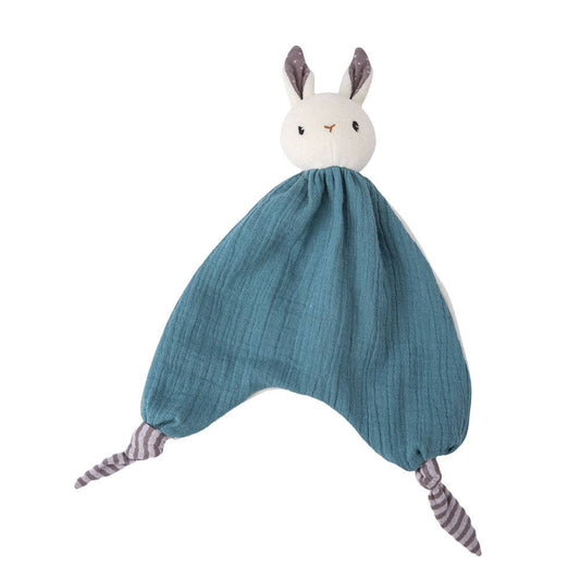 Rabbit Comforter - Blue (Organic Cotton)
