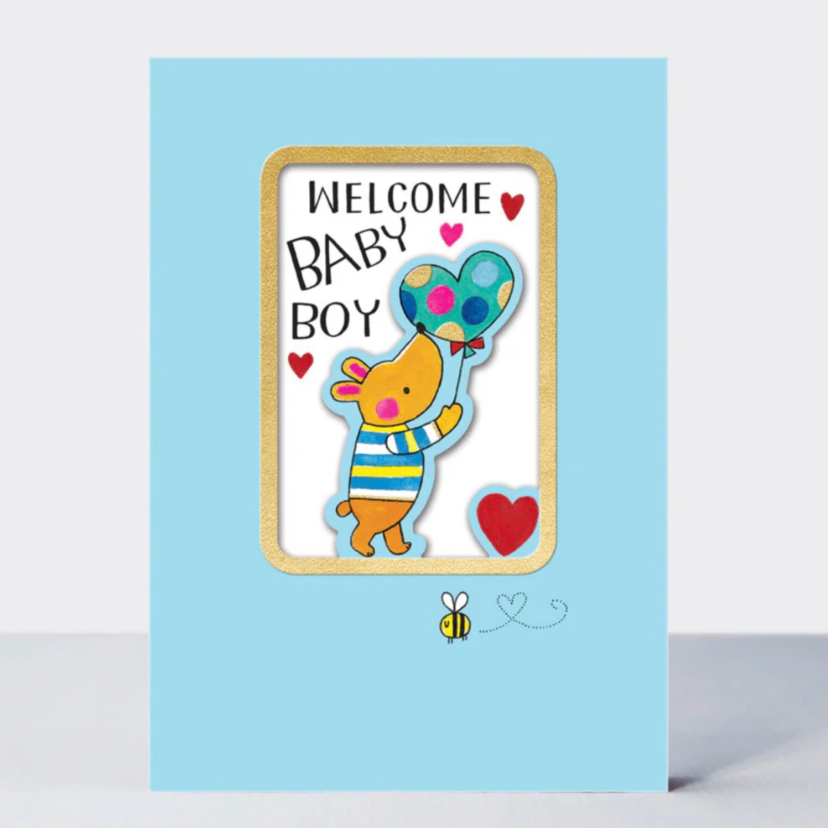 Welcome Baby Boy Card