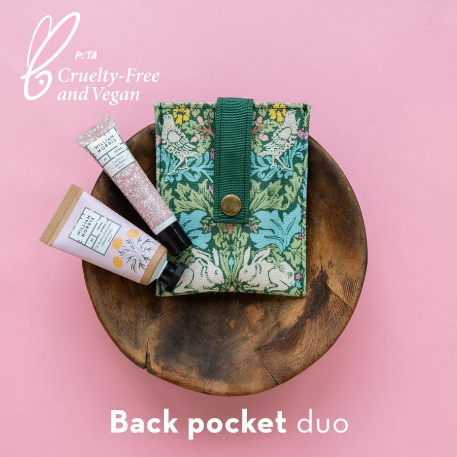 Back pocket duo (30ml hand cream, 10ml Lip Balm in display pouch)