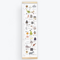 Alphabet - Canvas and Wood Height Chart