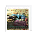 Sofa Time Greeting Card