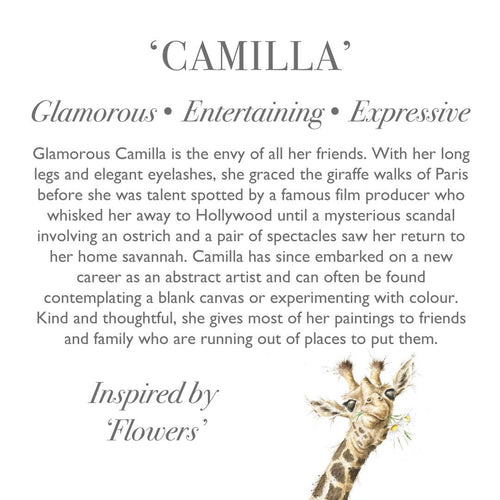 CAMILLA - Wrendale Giraffe