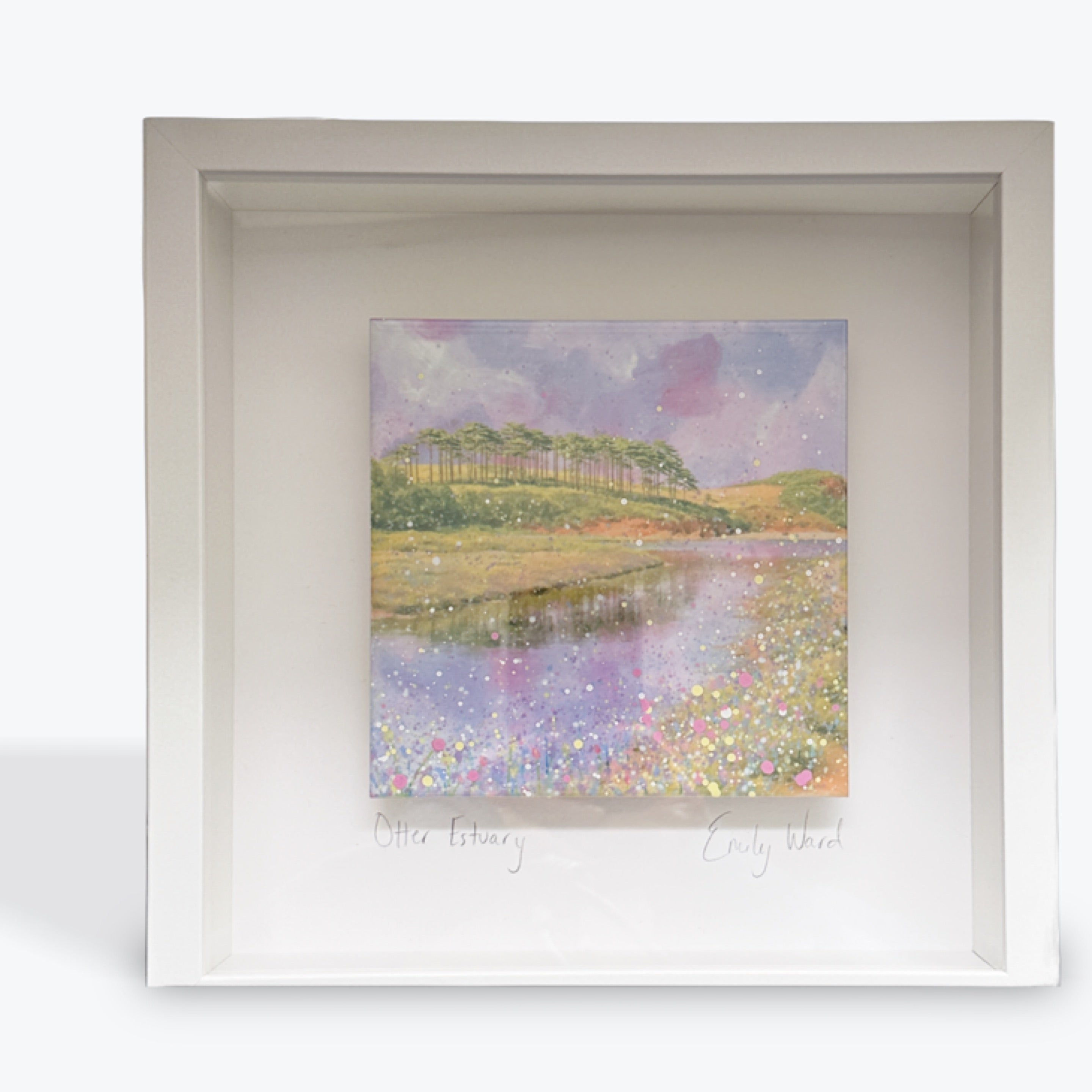 Otter Estuary Framed Tile