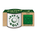 Gentleman’s Emporium Enamel Golf Mug & Sock Set Gift Set