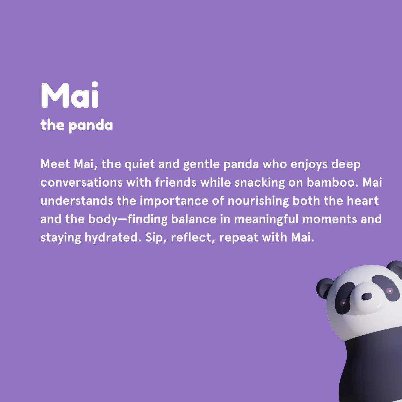 Panda Bestie Bottle - Asobu