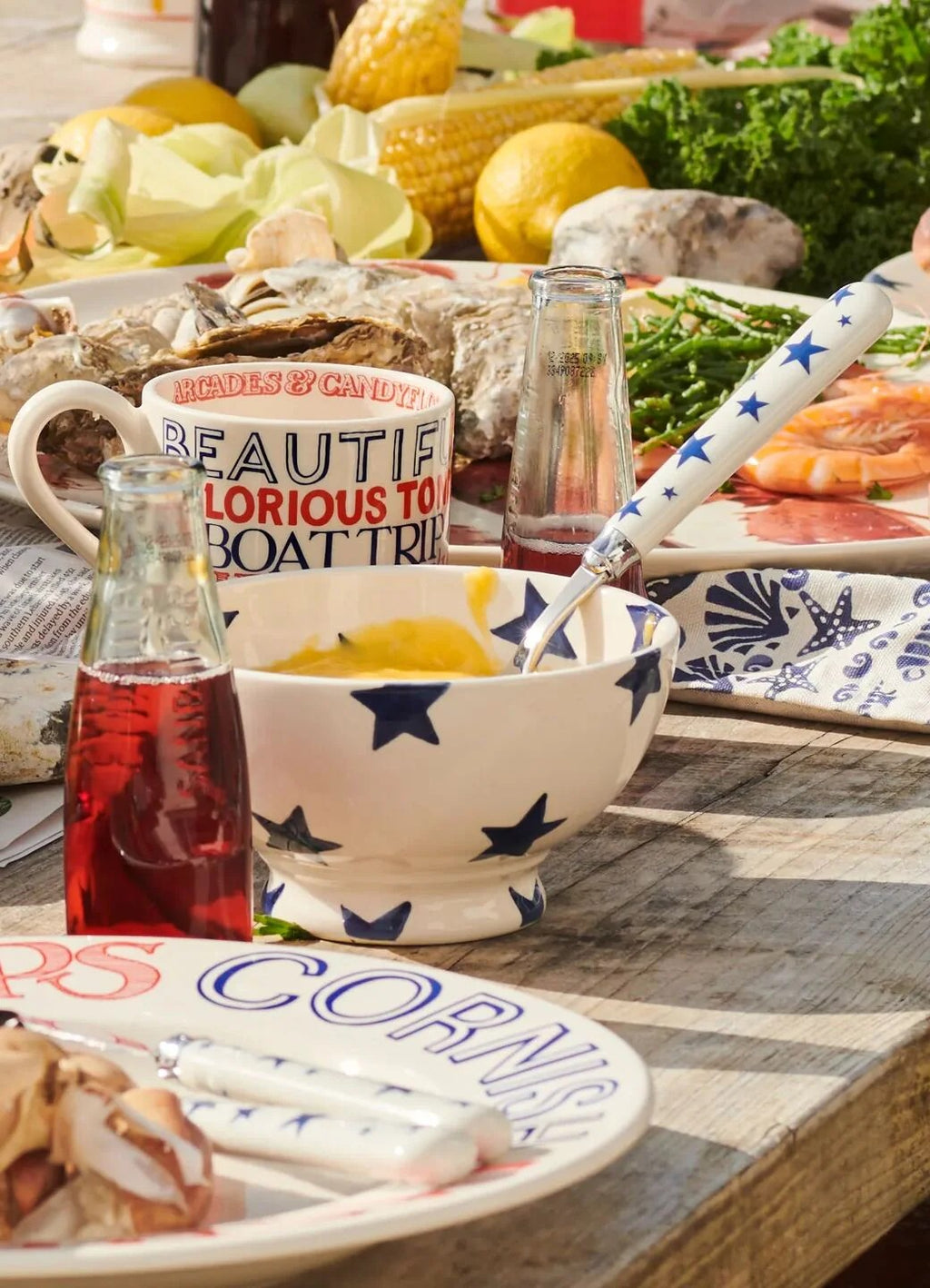 Emma Bridgewater Blue Star French Bowl