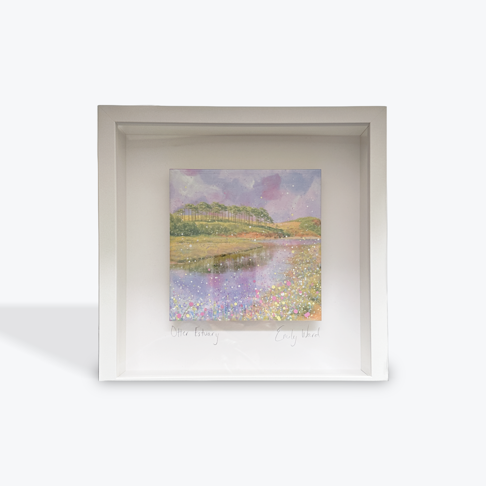 Otter Estuary Framed Tile