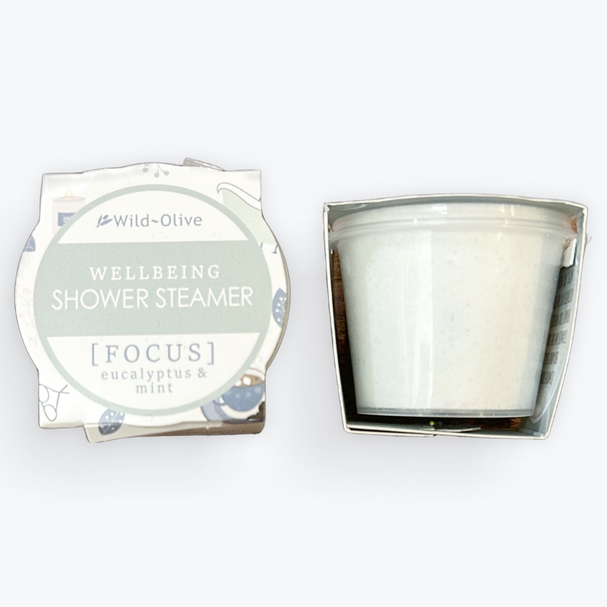 Shower Steamer Pod - Eucalyptus & Mint (Focus)