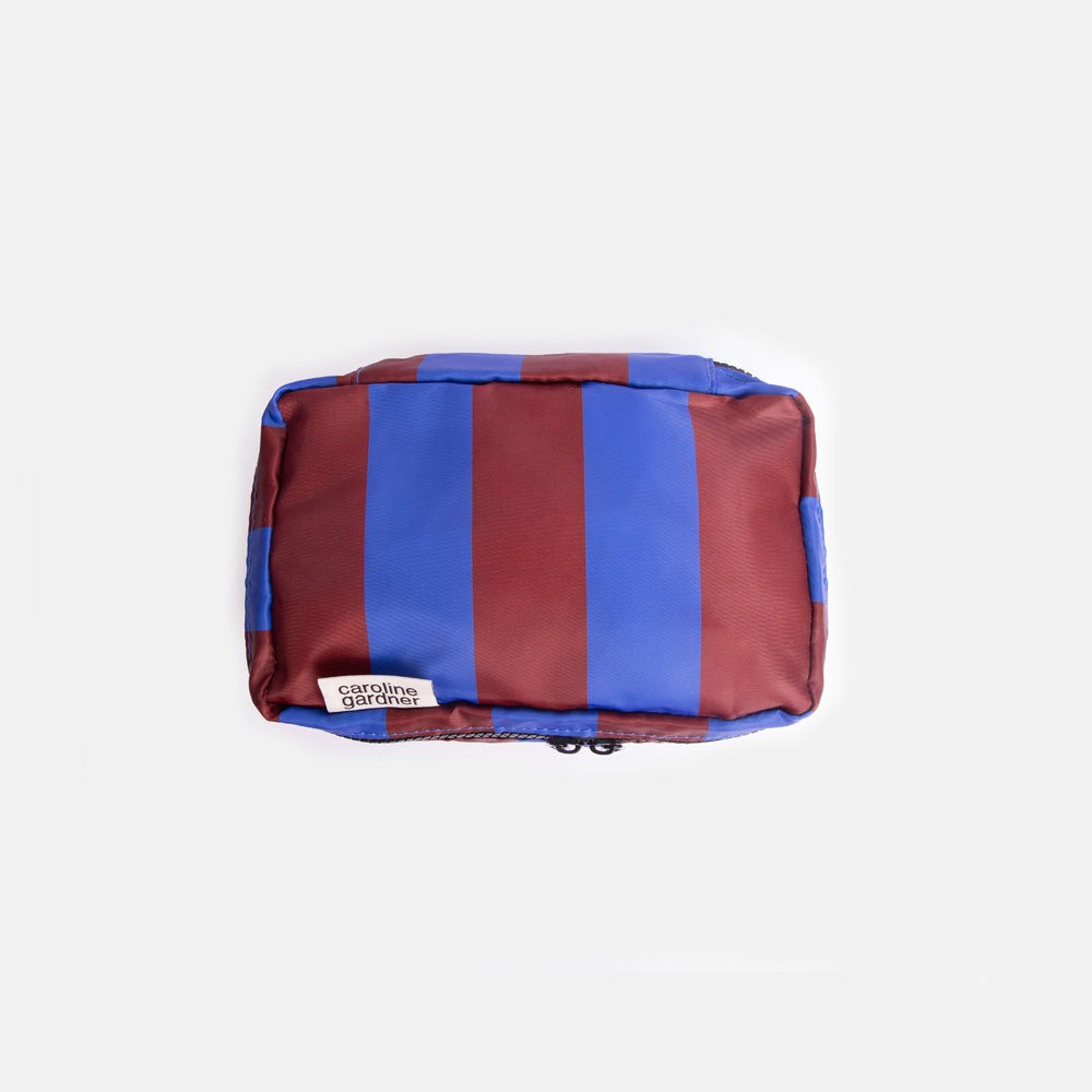 Mono Looped Hearts / Striped Set of 3 Small Packing Cubes